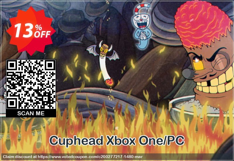 Cuphead Xbox One/PC Coupon Code Apr 2024, 13% OFF - VotedCoupon