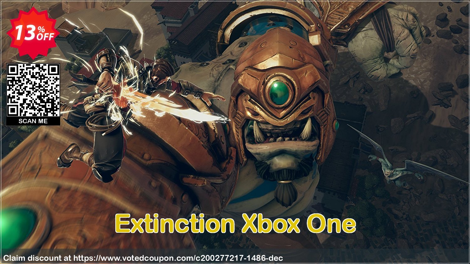 Extinction Xbox One Coupon, discount Extinction Xbox One Deal. Promotion: Extinction Xbox One Exclusive offer 