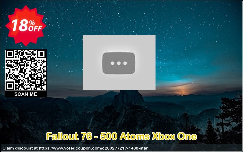 Fallout 76 - 500 Atoms Xbox One Coupon, discount Fallout 76 - 500 Atoms Xbox One Deal. Promotion: Fallout 76 - 500 Atoms Xbox One Exclusive offer 