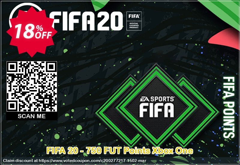 FIFA 20 - 750 FUT Points Xbox One Coupon, discount FIFA 20 - 750 FUT Points Xbox One Deal. Promotion: FIFA 20 - 750 FUT Points Xbox One Exclusive offer 