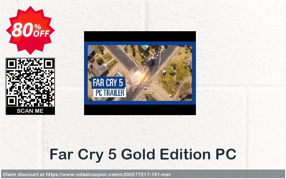 Far Cry 5 Gold Edition PC Coupon Code Apr 2024, 80% OFF - VotedCoupon