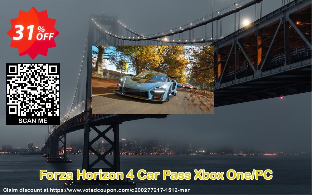 Forza Horizon 4 Car Pass Xbox One/PC Coupon, discount Forza Horizon 4 Car Pass Xbox One/PC Deal. Promotion: Forza Horizon 4 Car Pass Xbox One/PC Exclusive offer 