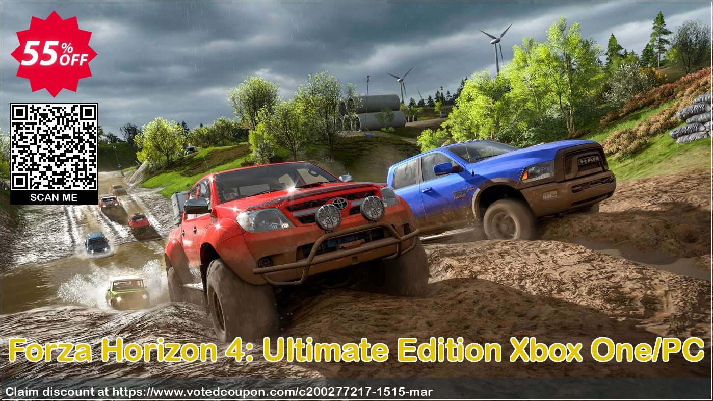 Forza Horizon 4: Ultimate Edition Xbox One/PC Coupon Code Apr 2024, 55% OFF - VotedCoupon