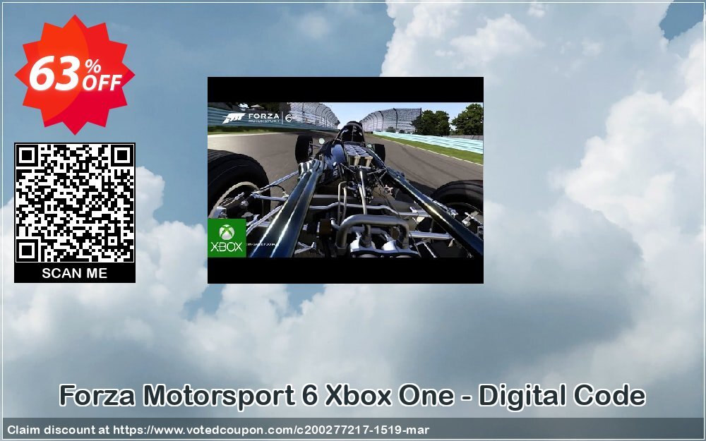 Forza Motorsport 6 Xbox One - Digital Code Coupon, discount Forza Motorsport 6 Xbox One - Digital Code Deal. Promotion: Forza Motorsport 6 Xbox One - Digital Code Exclusive offer 