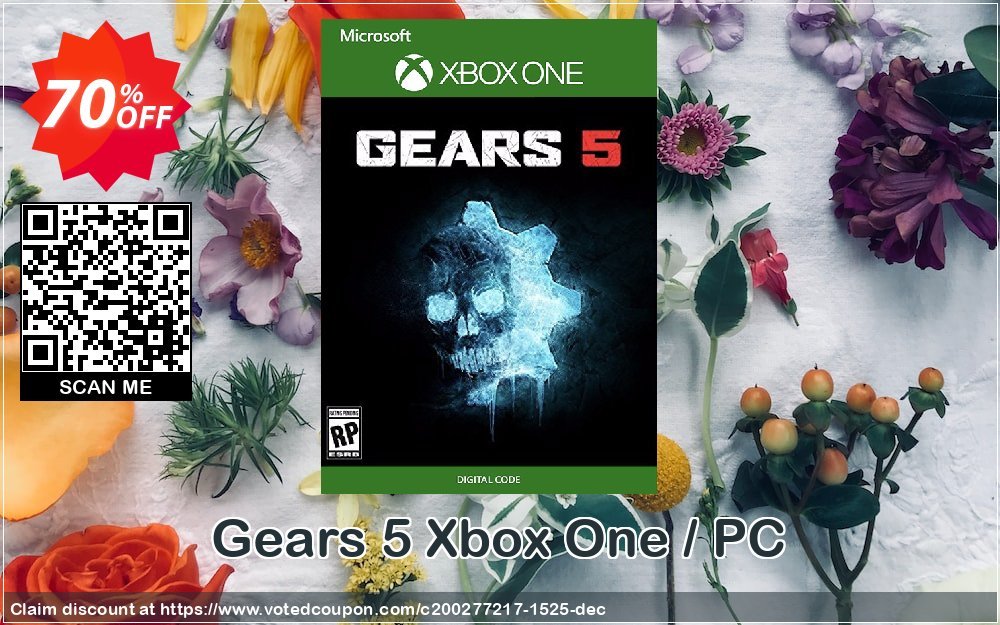 Gears 5 Xbox One / PC Coupon Code Apr 2024, 70% OFF - VotedCoupon