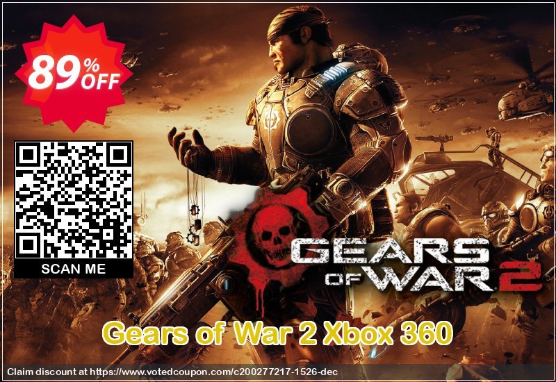 Gears of War 2 Xbox 360 Coupon, discount Gears of War 2 Xbox 360 Deal. Promotion: Gears of War 2 Xbox 360 Exclusive offer 
