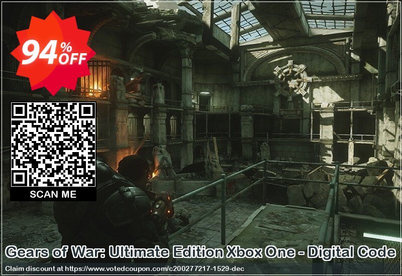 Gears of War: Ultimate Edition Xbox One - Digital Code Coupon Code Apr 2024, 94% OFF - VotedCoupon
