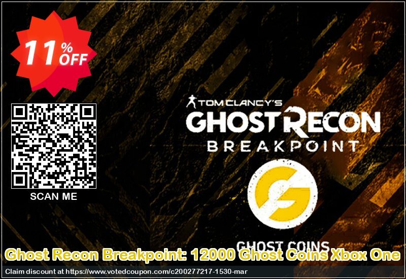 Ghost Recon Breakpoint: 12000 Ghost Coins Xbox One Coupon Code Apr 2024, 11% OFF - VotedCoupon