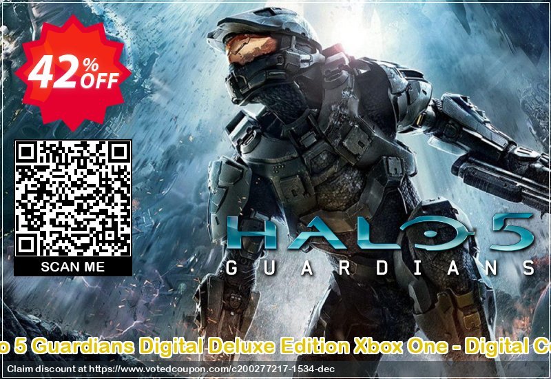 Halo 5 Guardians Digital Deluxe Edition Xbox One - Digital Code Coupon Code Apr 2024, 42% OFF - VotedCoupon