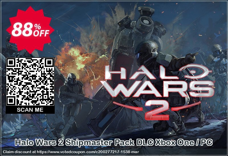 Halo Wars 2 Shipmaster Pack DLC Xbox One / PC Coupon Code Apr 2024, 88% OFF - VotedCoupon