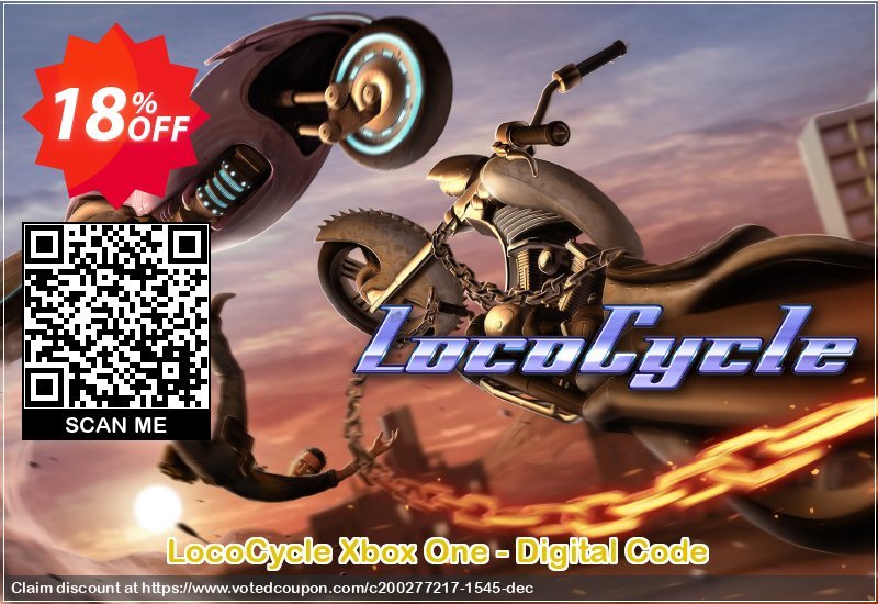 LocoCycle Xbox One - Digital Code Coupon Code Jun 2024, 18% OFF - VotedCoupon