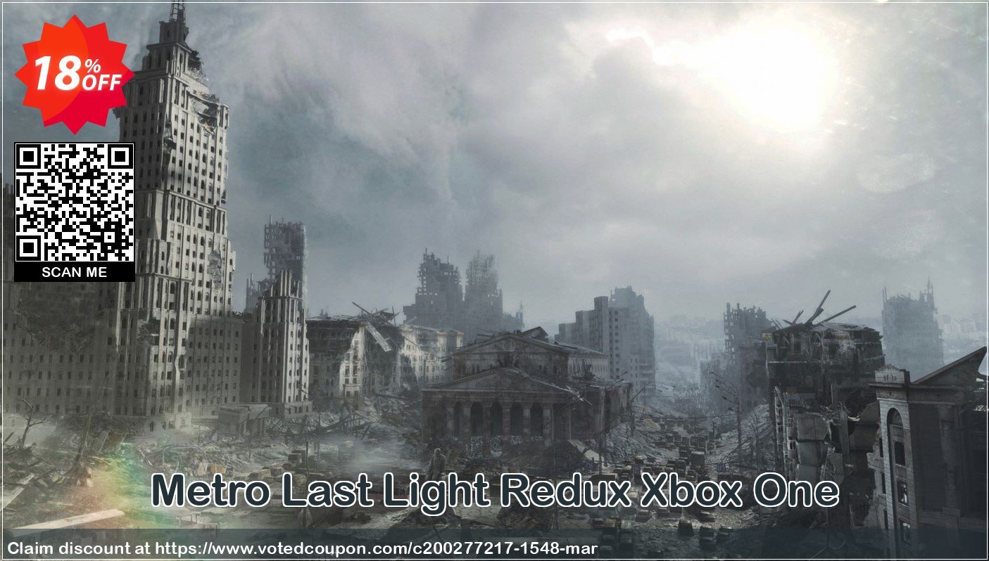 Metro Last Light Redux Xbox One Coupon, discount Metro Last Light Redux Xbox One Deal. Promotion: Metro Last Light Redux Xbox One Exclusive offer 