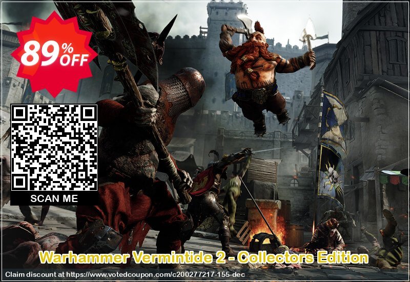 Warhammer Vermintide 2 - Collectors Edition Coupon, discount Warhammer Vermintide 2 - Collectors Edition Deal. Promotion: Warhammer Vermintide 2 - Collectors Edition Exclusive offer 