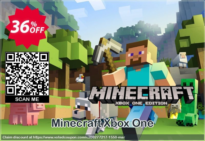 Minecraft Xbox One Coupon Code Apr 2024, 36% OFF - VotedCoupon