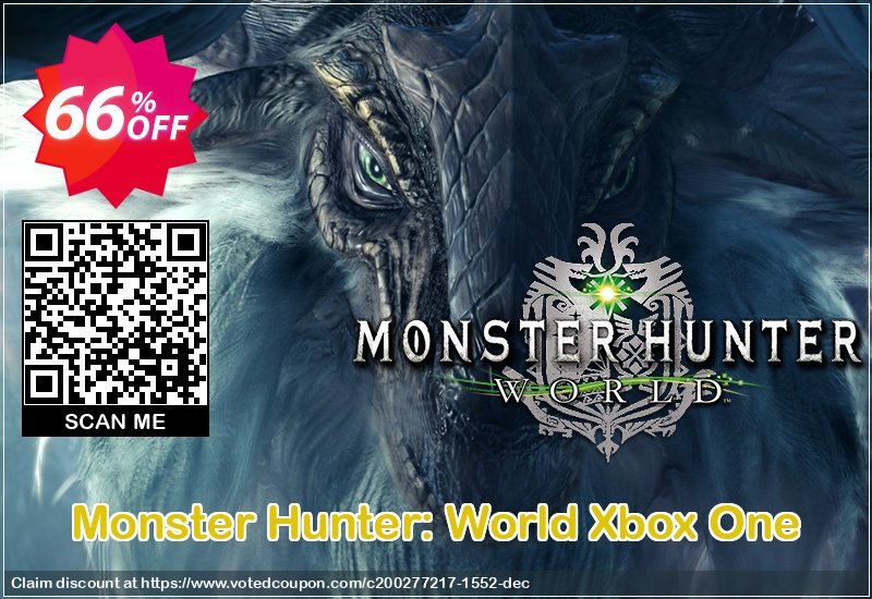 Monster Hunter: World Xbox One Coupon Code May 2024, 66% OFF - VotedCoupon