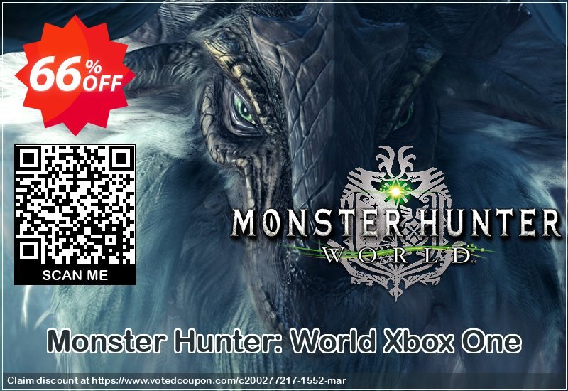 Monster Hunter: World Xbox One Coupon Code May 2024, 66% OFF - VotedCoupon