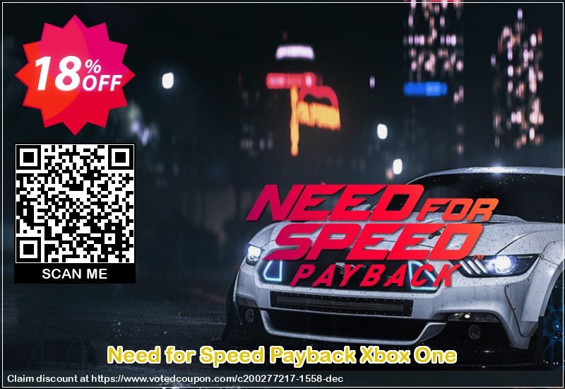 Need for Speed Payback Xbox One Coupon, discount Need for Speed Payback Xbox One Deal. Promotion: Need for Speed Payback Xbox One Exclusive offer 
