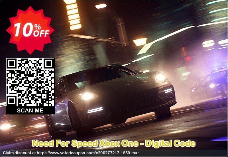 Need For Speed Xbox One - Digital Code Coupon, discount Need For Speed Xbox One - Digital Code Deal. Promotion: Need For Speed Xbox One - Digital Code Exclusive offer 