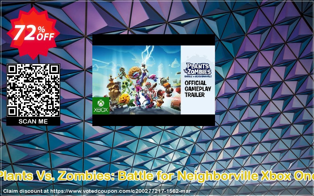 Plants Vs. Zombies: Battle for Neighborville Xbox One Coupon, discount Plants Vs. Zombies: Battle for Neighborville Xbox One Deal. Promotion: Plants Vs. Zombies: Battle for Neighborville Xbox One Exclusive offer 