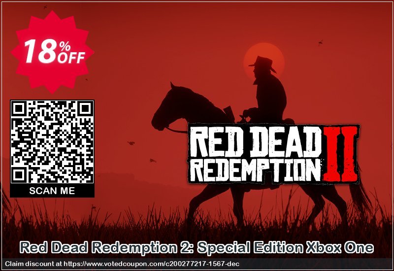 Red Dead Redemption 2: Special Edition Xbox One Coupon, discount Red Dead Redemption 2: Special Edition Xbox One Deal. Promotion: Red Dead Redemption 2: Special Edition Xbox One Exclusive offer 