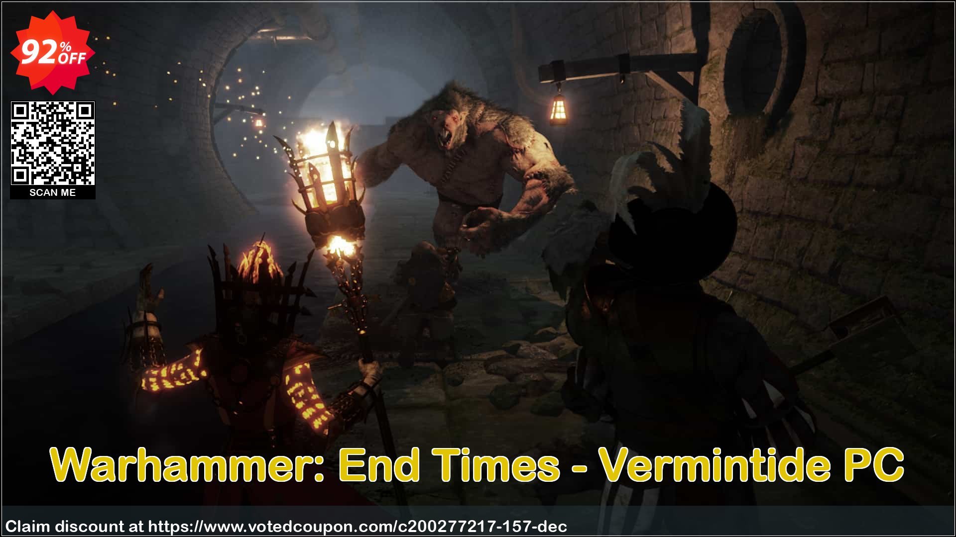 Warhammer: End Times - Vermintide PC Coupon, discount Warhammer: End Times - Vermintide PC Deal. Promotion: Warhammer: End Times - Vermintide PC Exclusive offer 