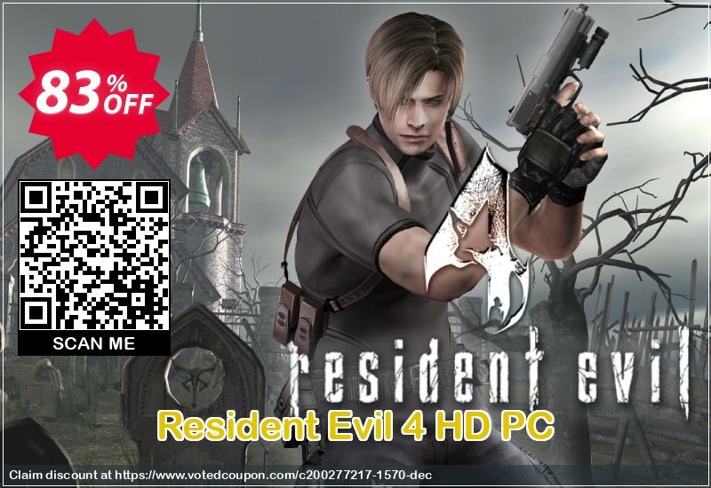 Resident Evil 4 HD PC Coupon, discount Resident Evil 4 HD PC Deal. Promotion: Resident Evil 4 HD PC Exclusive offer 