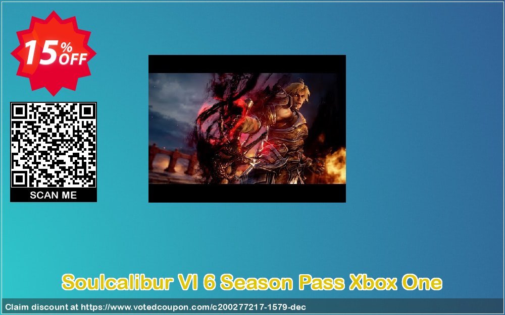 Soulcalibur VI 6 Season Pass Xbox One Coupon Code Apr 2024, 15% OFF - VotedCoupon