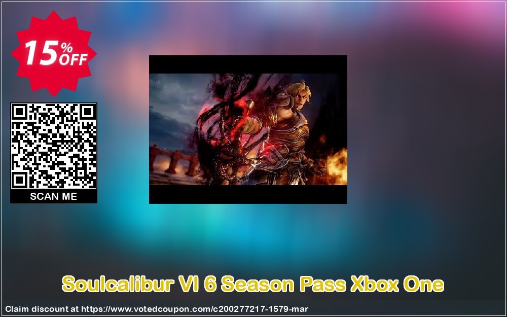 Soulcalibur VI 6 Season Pass Xbox One Coupon Code Apr 2024, 15% OFF - VotedCoupon