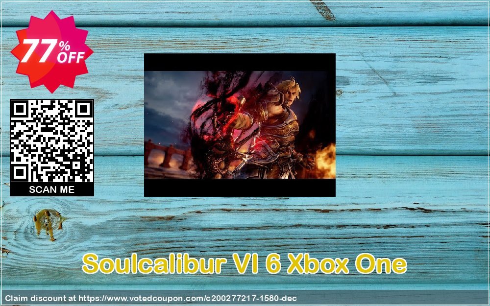Soulcalibur VI 6 Xbox One Coupon, discount Soulcalibur VI 6 Xbox One Deal. Promotion: Soulcalibur VI 6 Xbox One Exclusive offer 