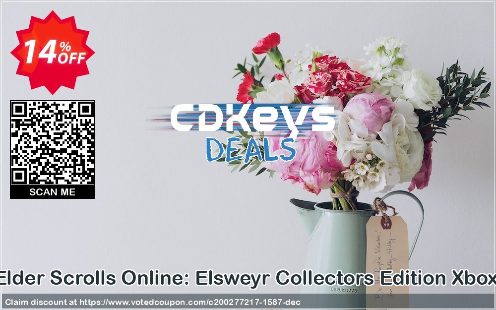 The Elder Scrolls Online: Elsweyr Collectors Edition Xbox One Coupon Code Apr 2024, 14% OFF - VotedCoupon