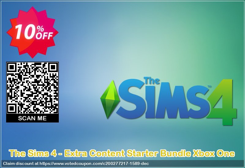 The Sims 4 - Extra Content Starter Bundle Xbox One Coupon Code Apr 2024, 10% OFF - VotedCoupon