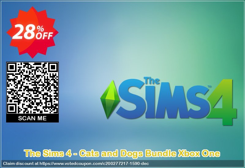 The Sims 4 - Cats and Dogs Bundle Xbox One Coupon Code Jun 2024, 28% OFF - VotedCoupon