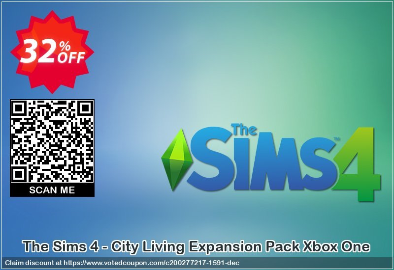 The Sims 4 - City Living Expansion Pack Xbox One Coupon Code Apr 2024, 32% OFF - VotedCoupon