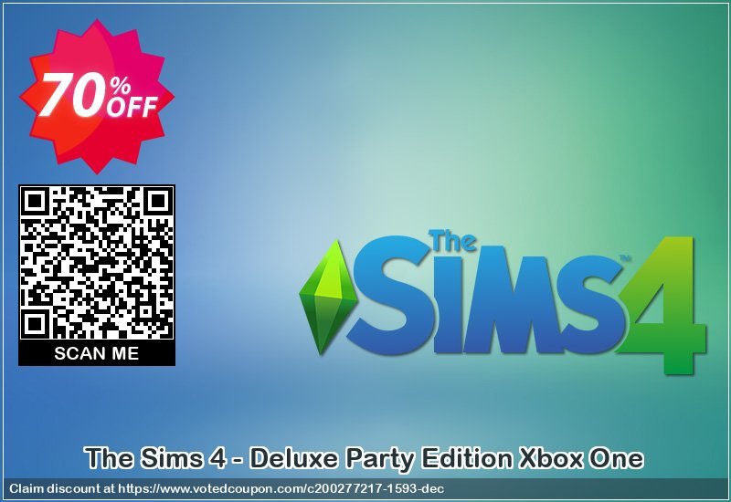 The Sims 4 - Deluxe Party Edition Xbox One Coupon Code Apr 2024, 70% OFF - VotedCoupon