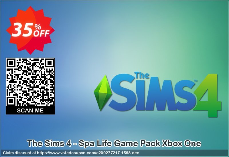 The Sims 4 - Spa Life Game Pack Xbox One Coupon, discount The Sims 4 - Spa Life Game Pack Xbox One Deal. Promotion: The Sims 4 - Spa Life Game Pack Xbox One Exclusive offer 