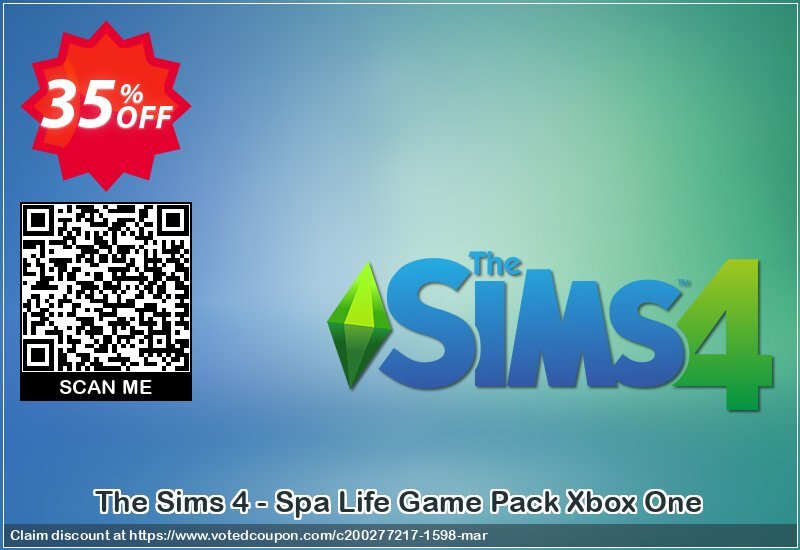 The Sims 4 - Spa Life Game Pack Xbox One Coupon Code Apr 2024, 35% OFF - VotedCoupon