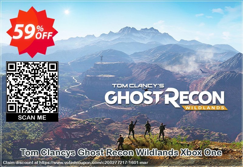 Tom Clancys Ghost Recon Wildlands Xbox One Coupon Code Apr 2024, 59% OFF - VotedCoupon