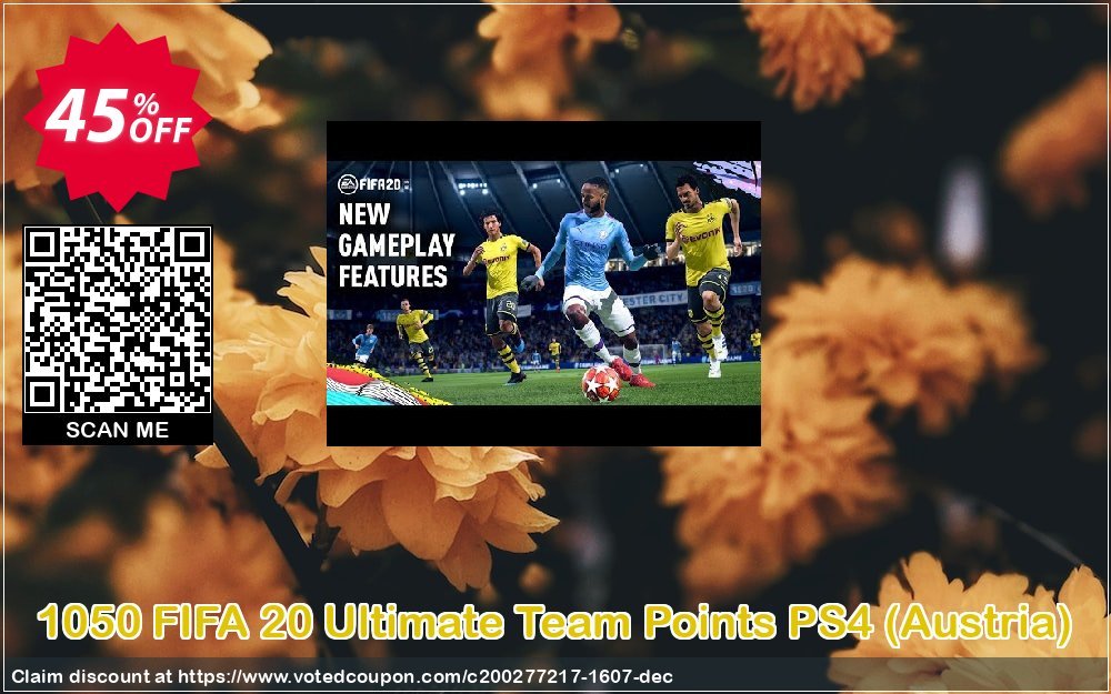 1050 FIFA 20 Ultimate Team Points PS4, Austria  Coupon, discount 1050 FIFA 20 Ultimate Team Points PS4 (Austria) Deal. Promotion: 1050 FIFA 20 Ultimate Team Points PS4 (Austria) Exclusive offer 