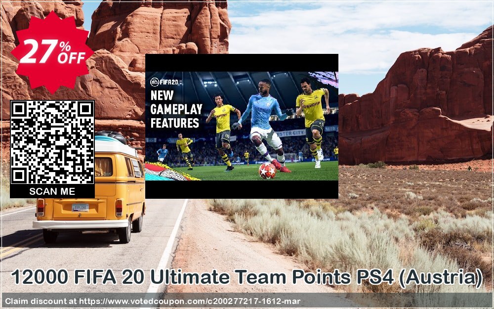 12000 FIFA 20 Ultimate Team Points PS4, Austria  Coupon Code Apr 2024, 27% OFF - VotedCoupon