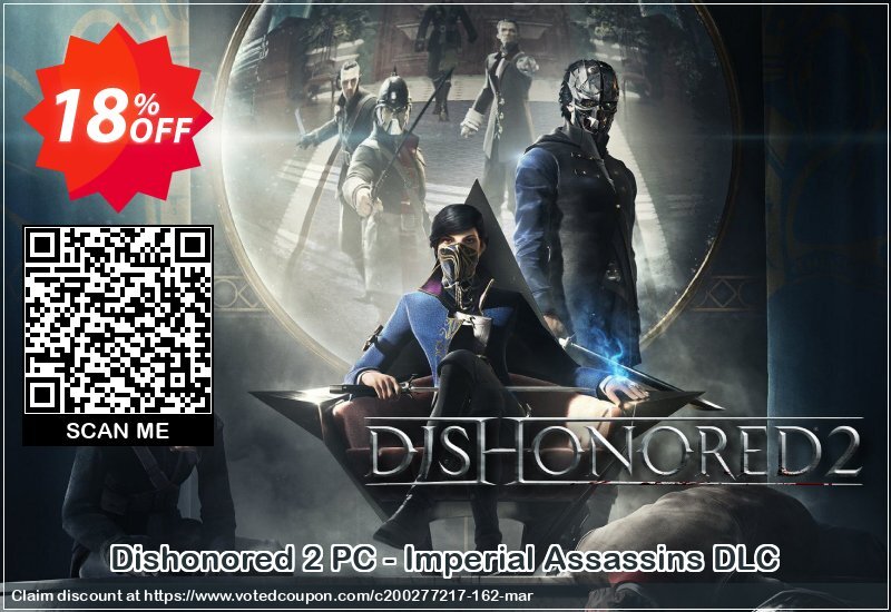 Dishonored 2 PC - Imperial Assassins DLC Coupon Code Apr 2024, 18% OFF - VotedCoupon