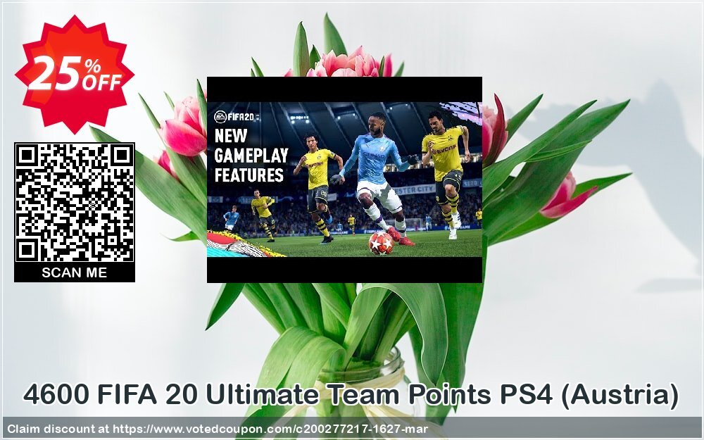 4600 FIFA 20 Ultimate Team Points PS4, Austria  Coupon Code Apr 2024, 25% OFF - VotedCoupon