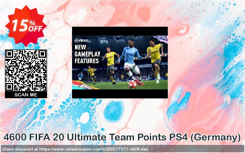 4600 FIFA 20 Ultimate Team Points PS4, Germany  Coupon Code Apr 2024, 15% OFF - VotedCoupon