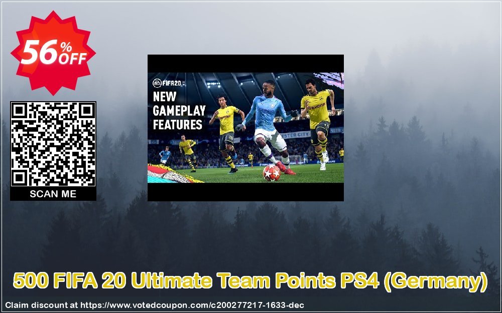500 FIFA 20 Ultimate Team Points PS4, Germany  Coupon Code Apr 2024, 56% OFF - VotedCoupon