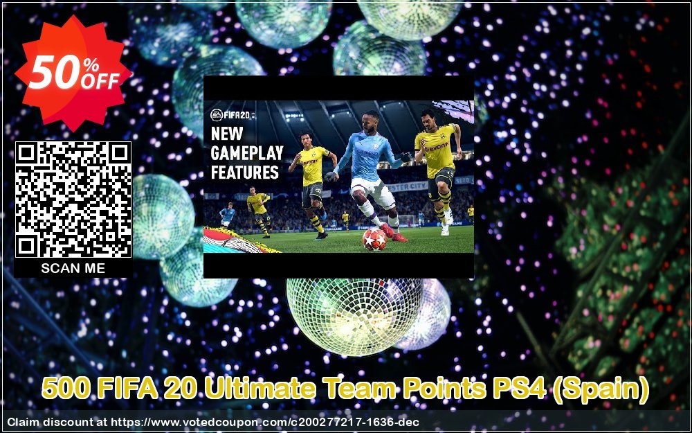 500 FIFA 20 Ultimate Team Points PS4, Spain  Coupon Code Apr 2024, 50% OFF - VotedCoupon