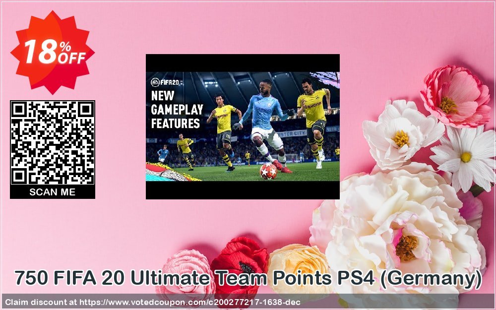 750 FIFA 20 Ultimate Team Points PS4, Germany  Coupon Code Apr 2024, 18% OFF - VotedCoupon