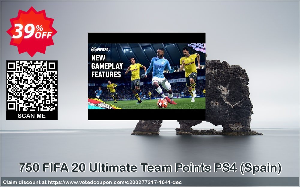 750 FIFA 20 Ultimate Team Points PS4, Spain  Coupon Code Apr 2024, 39% OFF - VotedCoupon
