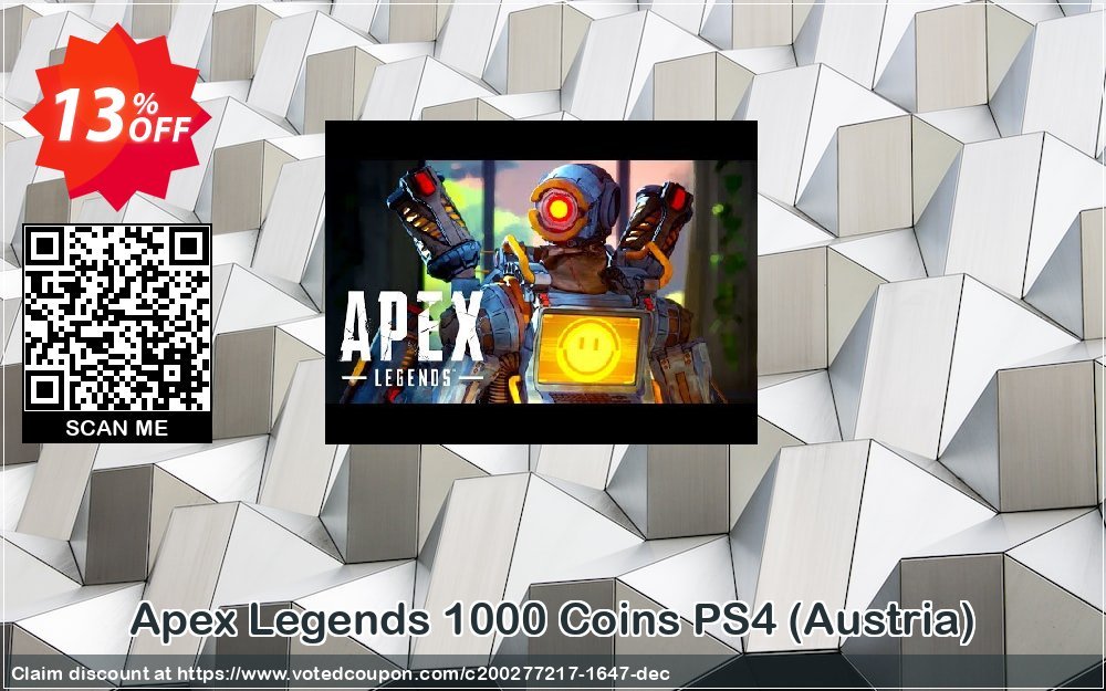 Apex Legends 1000 Coins PS4, Austria  Coupon, discount Apex Legends 1000 Coins PS4 (Austria) Deal. Promotion: Apex Legends 1000 Coins PS4 (Austria) Exclusive offer 