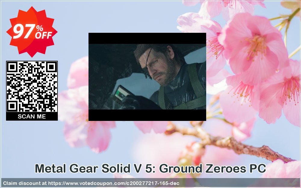 Metal Gear Solid V 5: Ground Zeroes PC Coupon, discount Metal Gear Solid V 5: Ground Zeroes PC Deal. Promotion: Metal Gear Solid V 5: Ground Zeroes PC Exclusive offer 