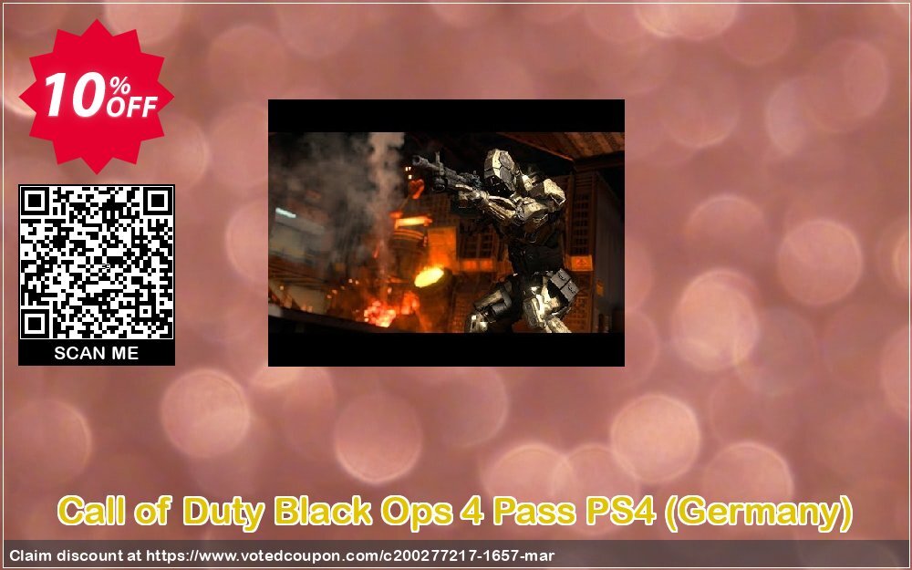 Call of Duty Black Ops 4 Pass PS4, Germany  Coupon Code Apr 2024, 10% OFF - VotedCoupon