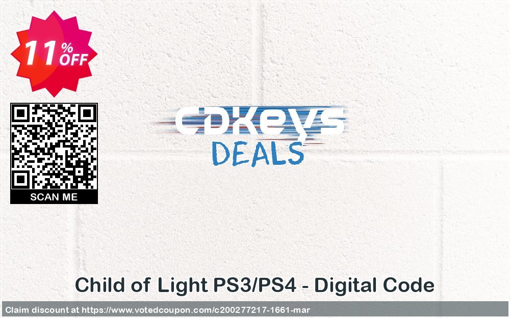 Child of Light PS3/PS4 - Digital Code Coupon, discount Child of Light PS3/PS4 - Digital Code Deal. Promotion: Child of Light PS3/PS4 - Digital Code Exclusive offer 